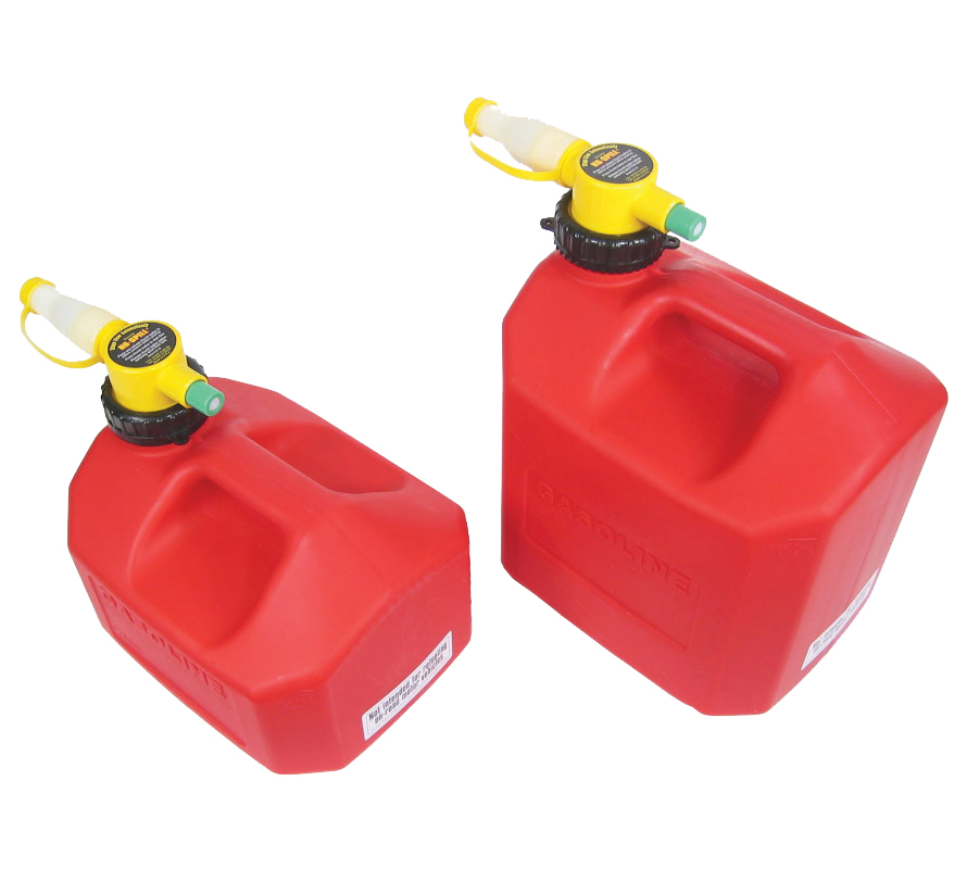 No-Spill Gas Can- 2-1/2 gallon