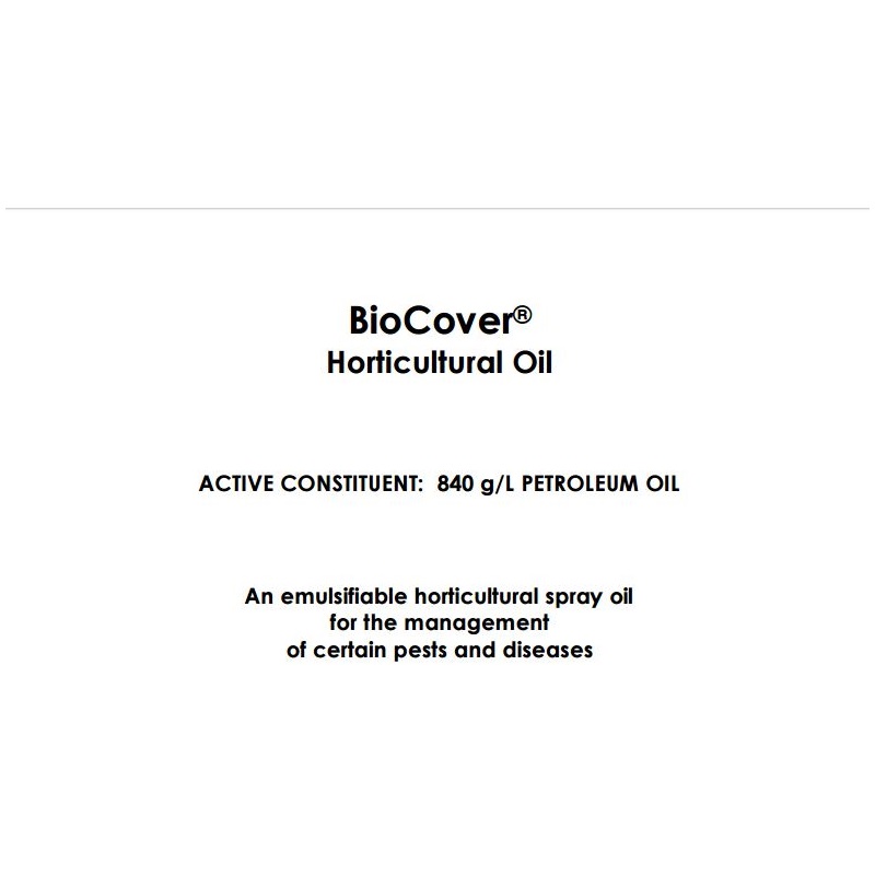 Bio-Cover Oil 2.5 Gallon