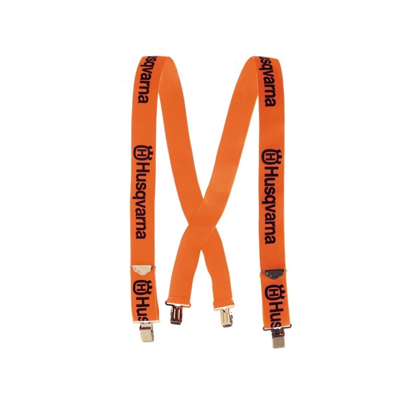 Husqvarna Orange Suspenders