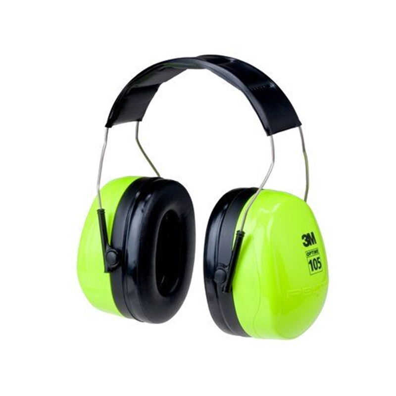 3M H10A Optime 105 Hi-Viz Muffs