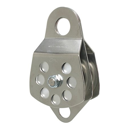 CMI 3" SS Double Block Pulley