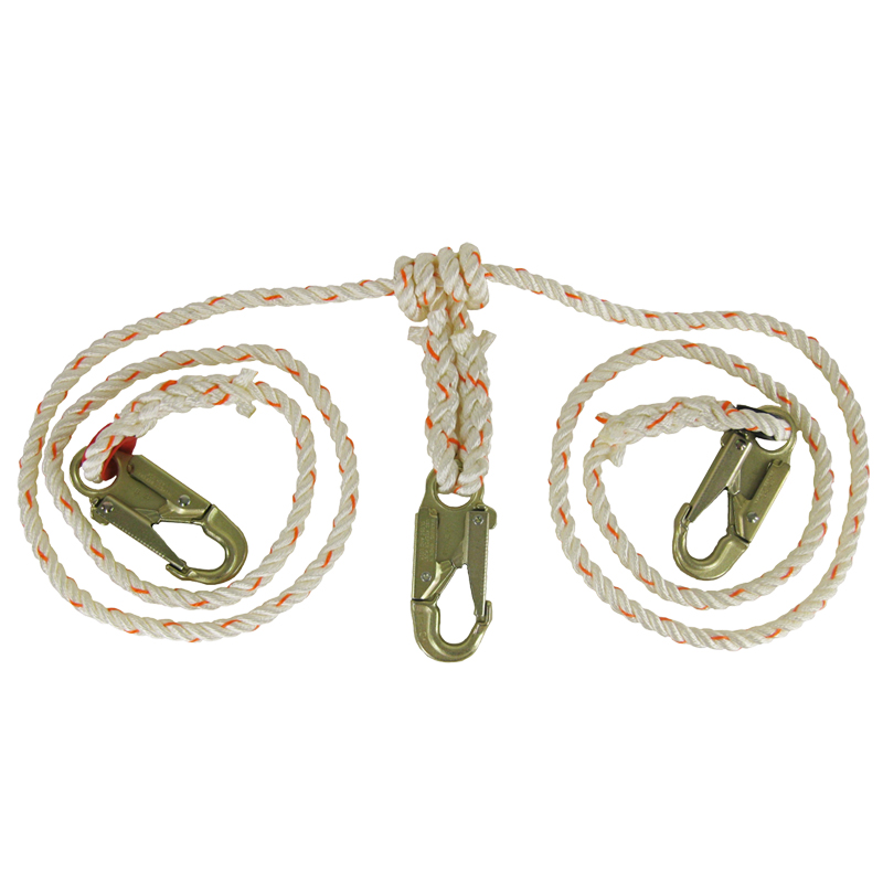 Two in One Safety Lanyard-Three Strand 