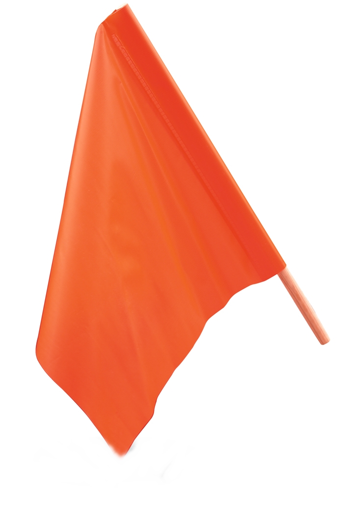 18" x 18" Safety Flags