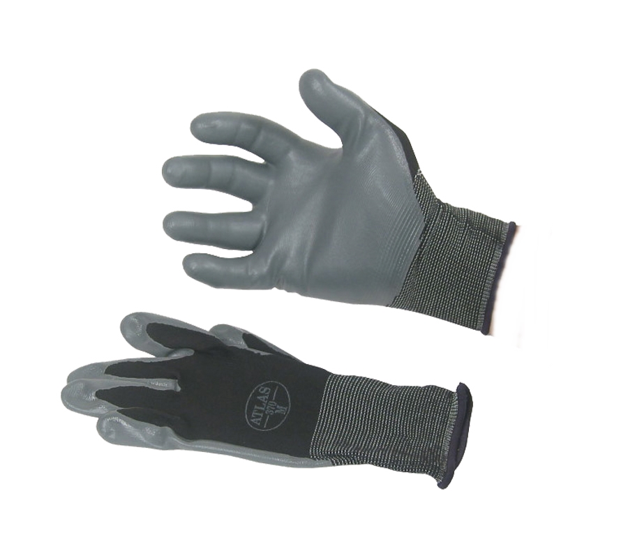 Atlas Nitrile Grip Gloves-Med
