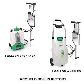 AccuFLO Soil Injector- 9 gallon Roller Tank